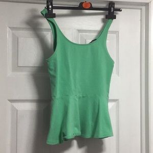 Express size small peplum top